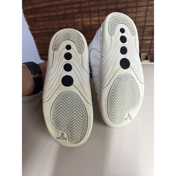 2017 Nike Air Jordan Jumpman Pro White/Pure Platinum Size 9C UNISEX - Picture 10 of 12